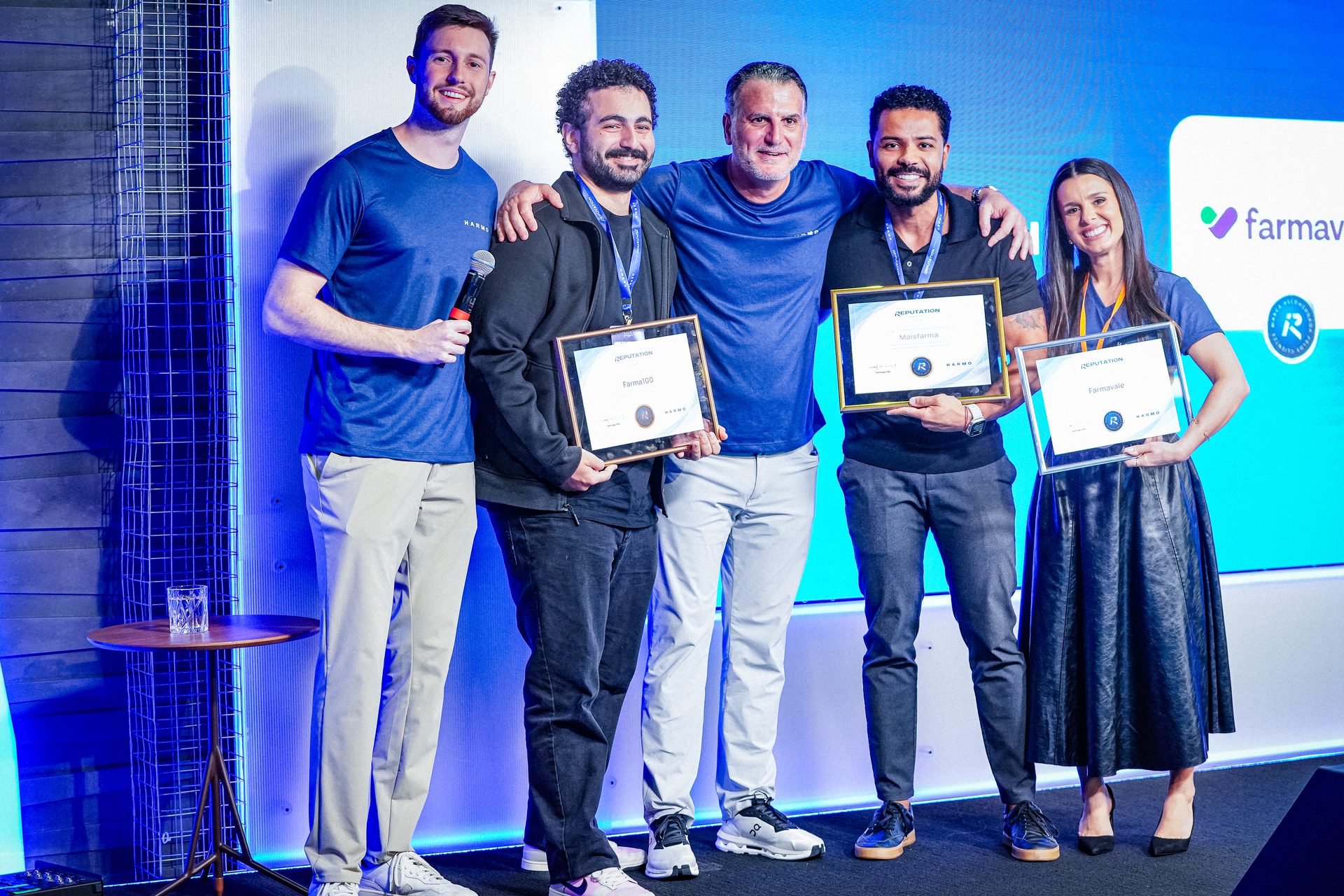 Pódio Varejo Farmacêutico até 199 — Maisfarma (Ouro) · Reputation Awards 2026